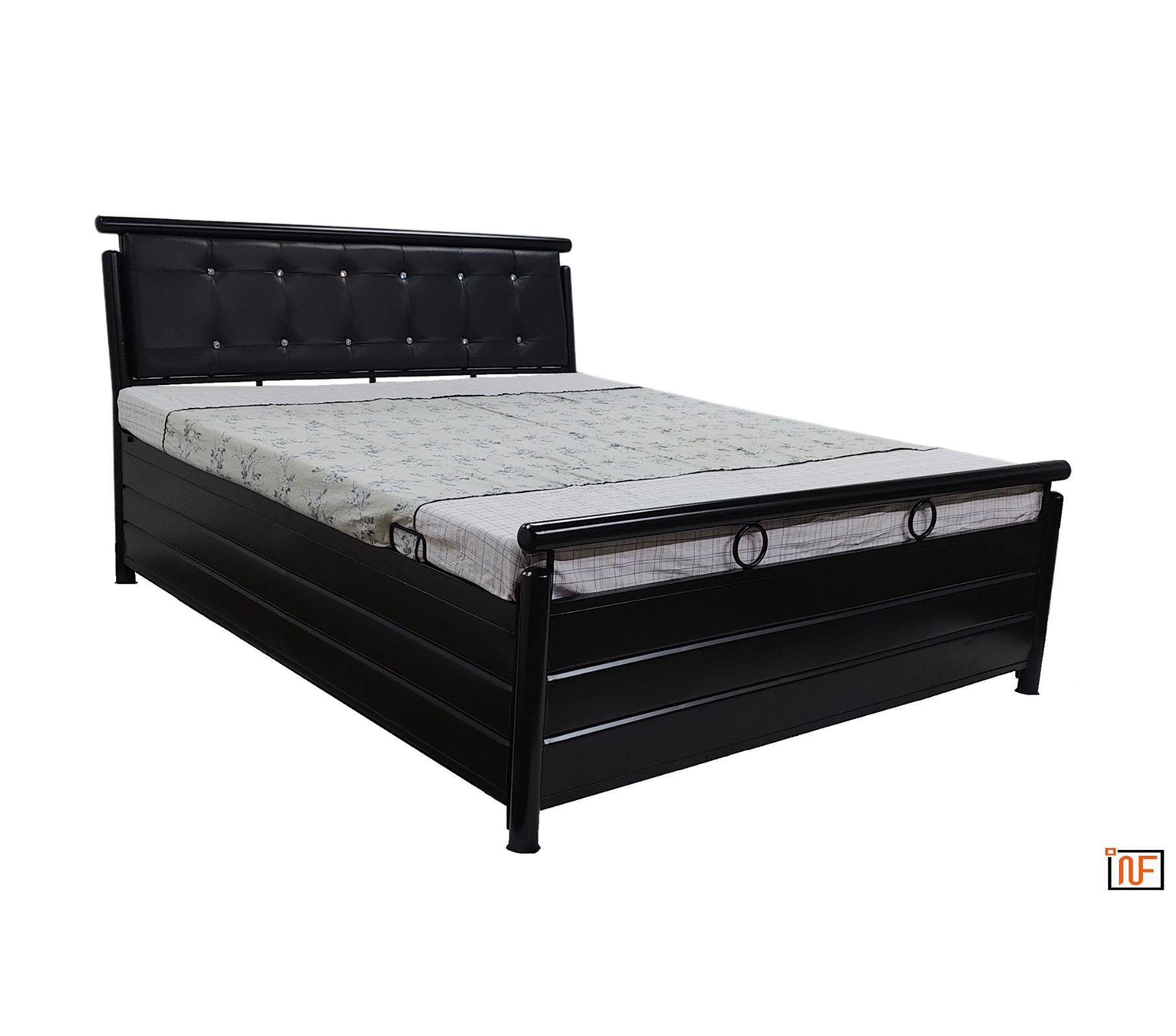 namariq-siaz-heavy-duty-metal-bunk-bed-with-storage-box-bed-in-black-powder-coating-finish-black-headrest-top-patra-sheet-without-mattress-single-size-4x6