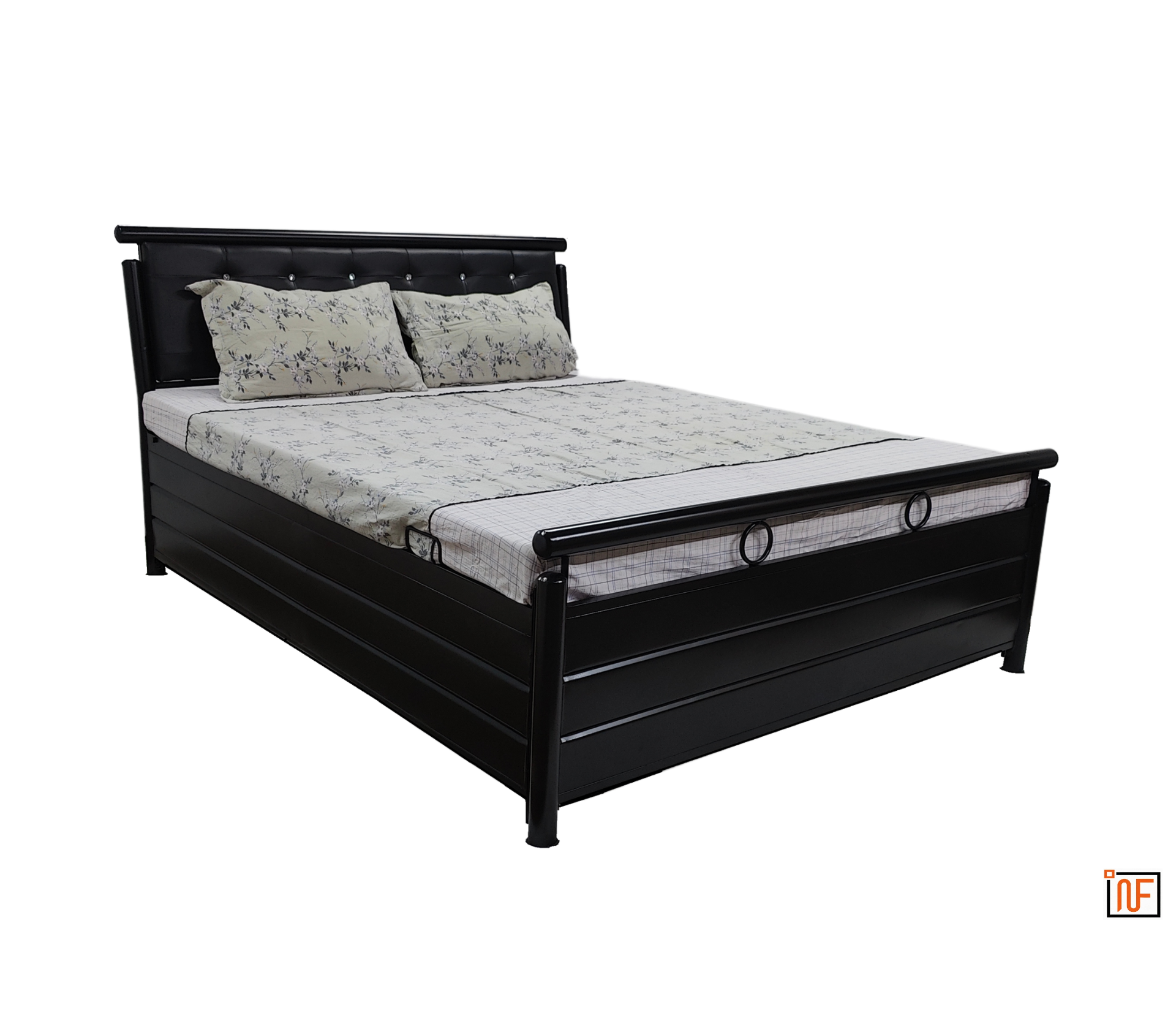 namariq-siaz-heavy-duty-metal-bunk-bed-with-storage-box-bed-in-black-powder-coating-finish-black-headrest-top-patra-sheet-without-mattress-large-queen-size-5x7