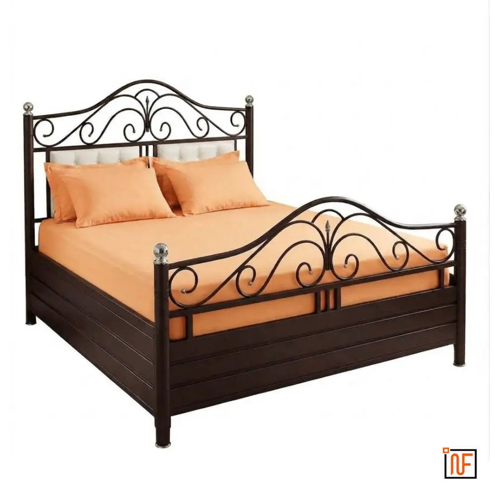 melodie-namariq-elegant-metal-bed-with-hydraulic-box-storage-twin-cushions-headboard-water-resistant-anti-rust-powder-coated-finish-brown