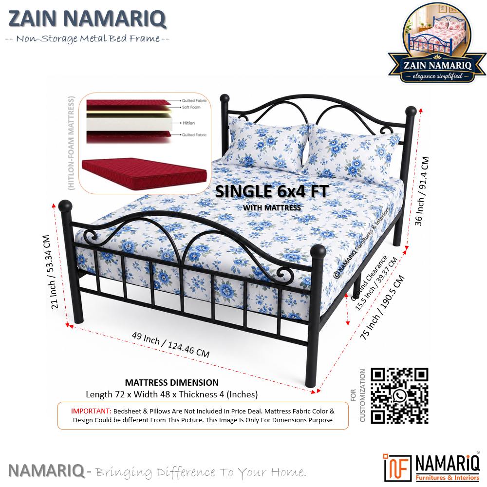 zain-namariq-wrought-iron-modern-metal-bed-cot-space-saving-bedroom-furniture-elegant-head-footboard-noise-free-easy-assembly-with-without-mattress-king-queen-single-sizes-powder-coated-black-color