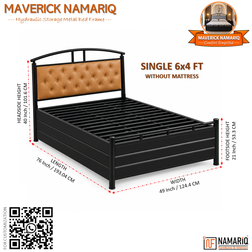 maverick-namariq-hydraulic-storage-metal-bed-frame-with-cushioned-tufted-headboard-bedroom-furniture-easy-assembly-premium-powder-coated-king-queen-single-sizes-black-brown-color