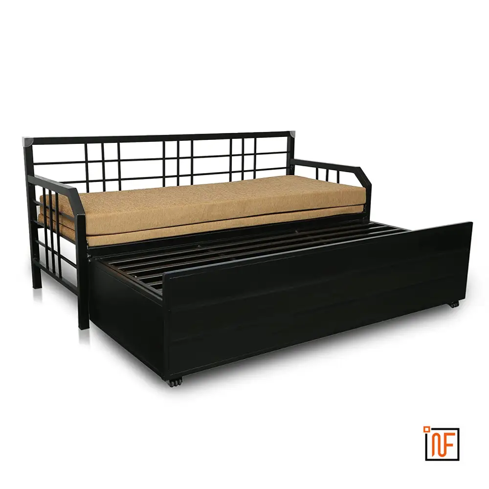 omega-namariq-minimalist-design-wrought-metal-sofa-cum-bed-convertible-sofa-cum-bed-with-hydraulic-box-storage-for-bedroom-living-room-water-resistant-anti-rust-powder-coated-finish-black-golden-combination