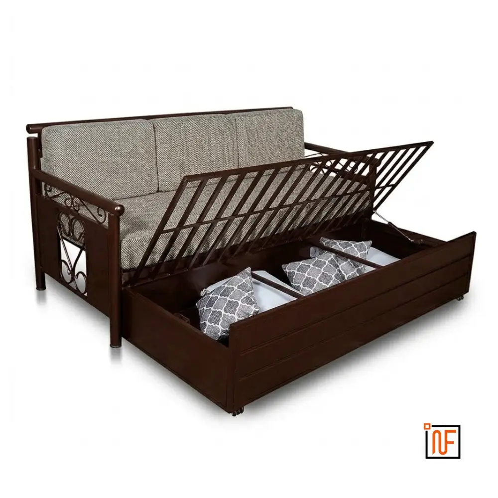 oasis-namariq-elegant-metal-sofa-cum-bed-with-hydraulic-box-storage-for-bedroom-living-room-water-resistant-anti-rust-powder-coated-finish-brown-grey-combination