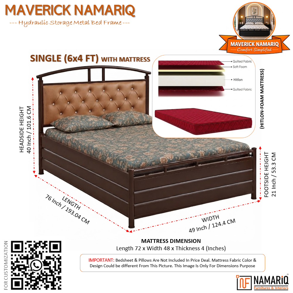 maverick-namariq-hydraulic-storage-metal-bed-frame-with-cushioned-tufted-headboard-bedroom-furniture-easy-assembly-premium-powder-coated-king-queen-single-sizes-brown-brown-color