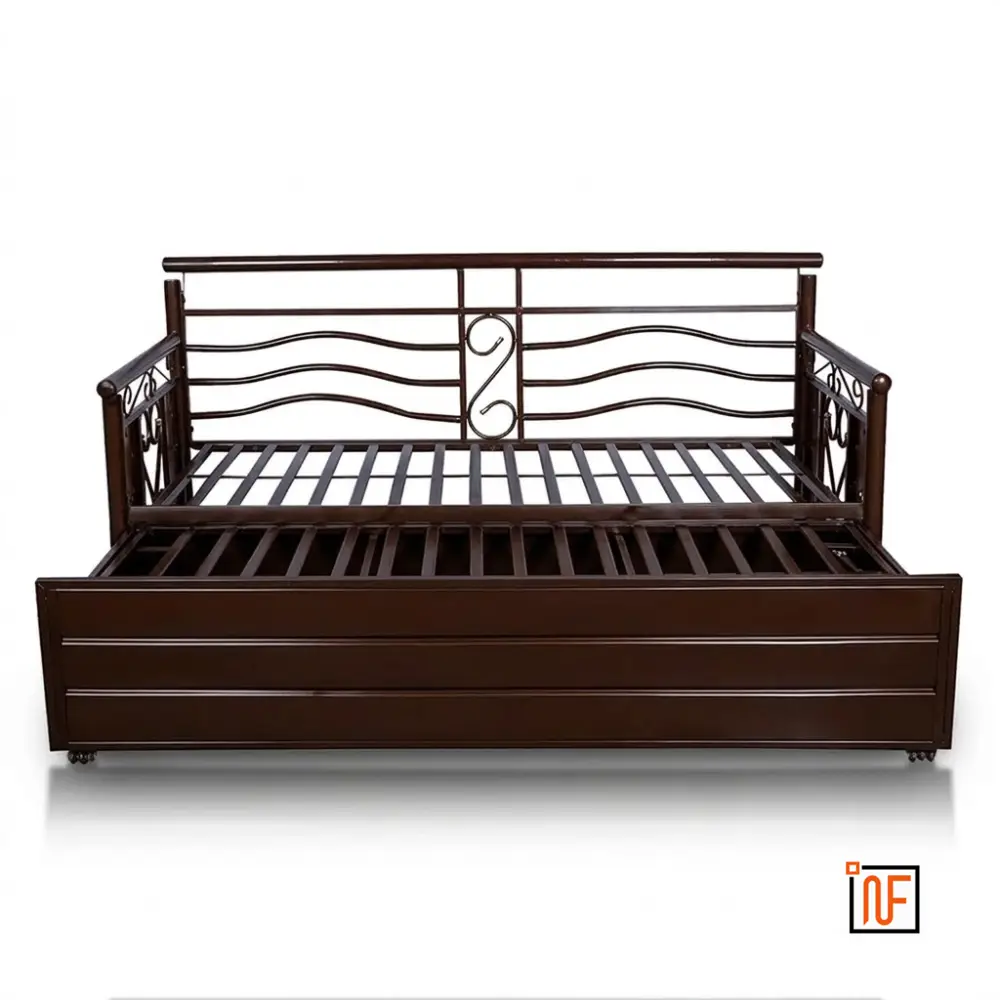 oasis-namariq-elegant-metal-sofa-cum-bed-with-hydraulic-box-storage-for-bedroom-living-room-water-resistant-anti-rust-powder-coated-finish-brown-grey-combination