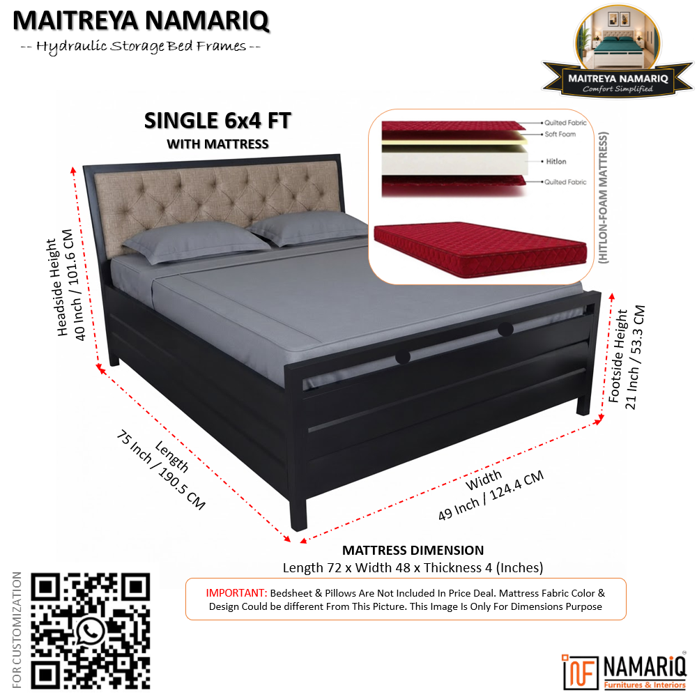 maitreya-namariq-hydraulic-storage-box-metal-bed-frame-with-tufted-fabric-headboard-bedroom-furniture-easy-assembly-premium-powder-coated-king-queen-single-sizes-black-color