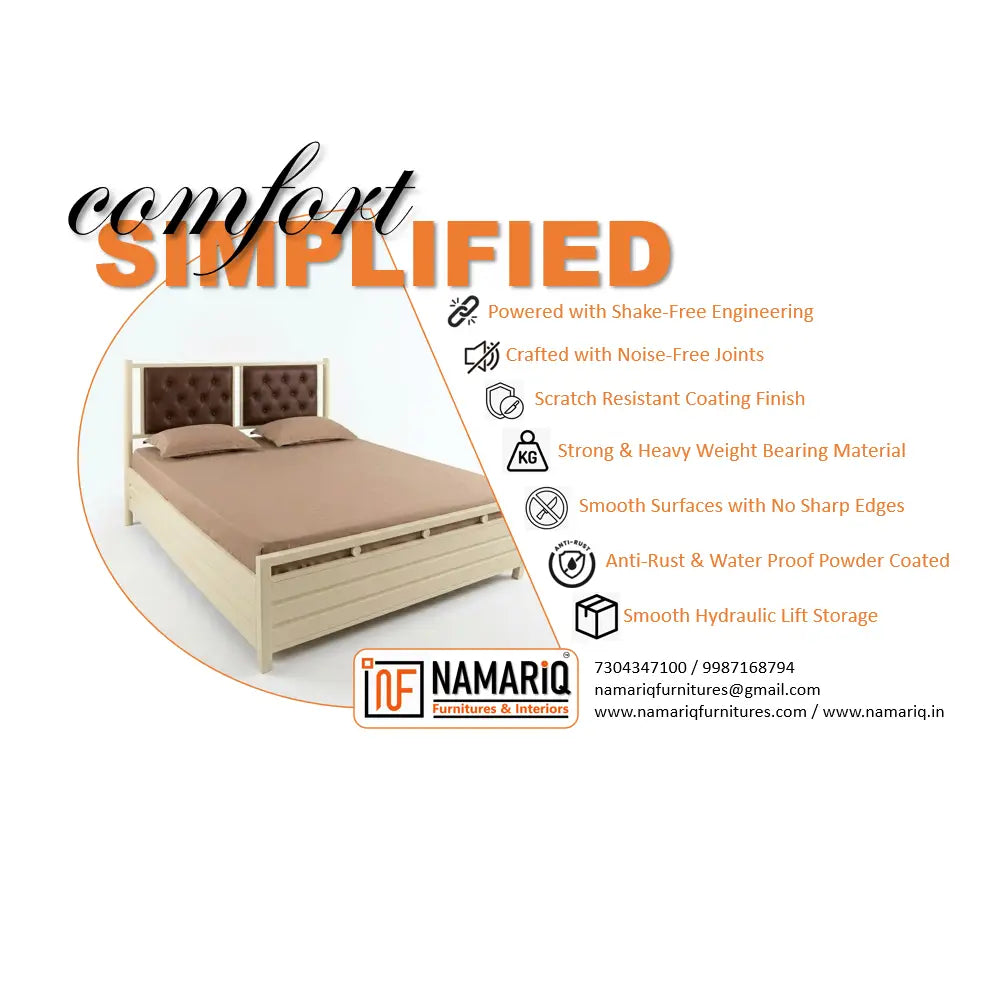 manas-namariq-comfort-metal-bed-with-hydraulic-box-storage-twin-headboard-cushion-water-resistant-anti-rust-powder-coated-finish-ivory