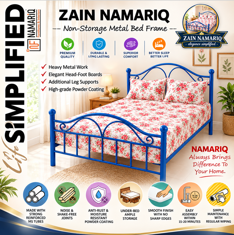 zain-namariq-wrought-iron-modern-metal-bed-cot-space-saving-bedroom-furniture-elegant-head-footboard-noise-free-easy-assembly-with-without-mattress-king-queen-single-sizes-powder-coated-blue-color