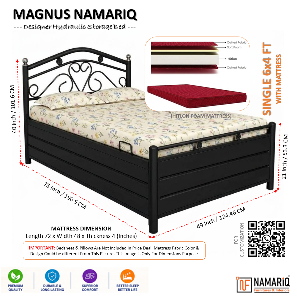 magnus-namariq-hydraulic-storage-metal-bed-frame-with-designer-headboard-bedroom-furniture-easy-assembly-premium-powder-coated-king-queen-single-sizes-black-color