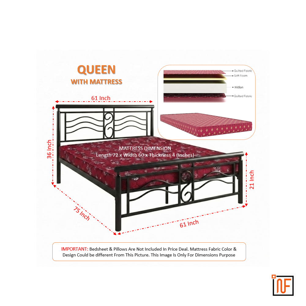 zephyr-namariq-modern-sleek-wavey-wrought-iron-metal-bed-cot-for-bedroom-without-inbuilt-storage-water-resistant-anti-rust-powder-coated-finish-black