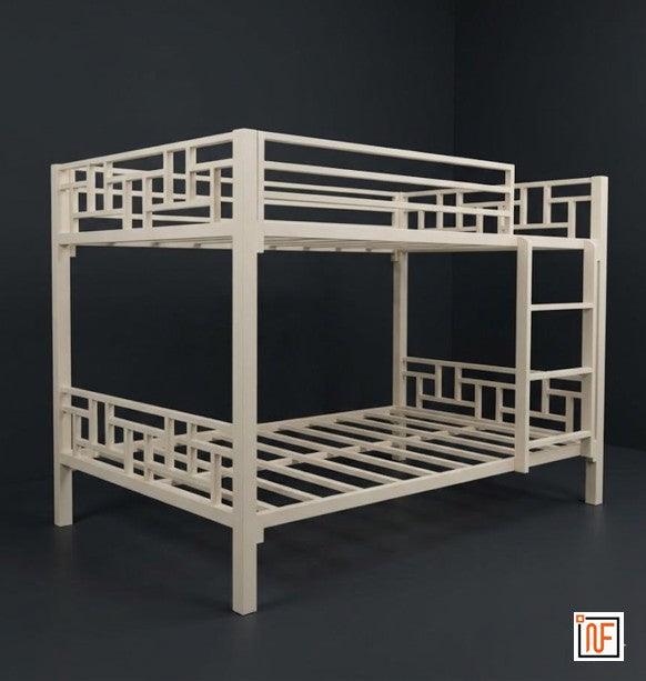 parivar-namariq-upgrade-your-sleep-space-with-the-namariq-full-over-full-metal-bunk-bed-for-4-persons-without-box-storage-without-mattresses-ivory-white-powder-coated-finish