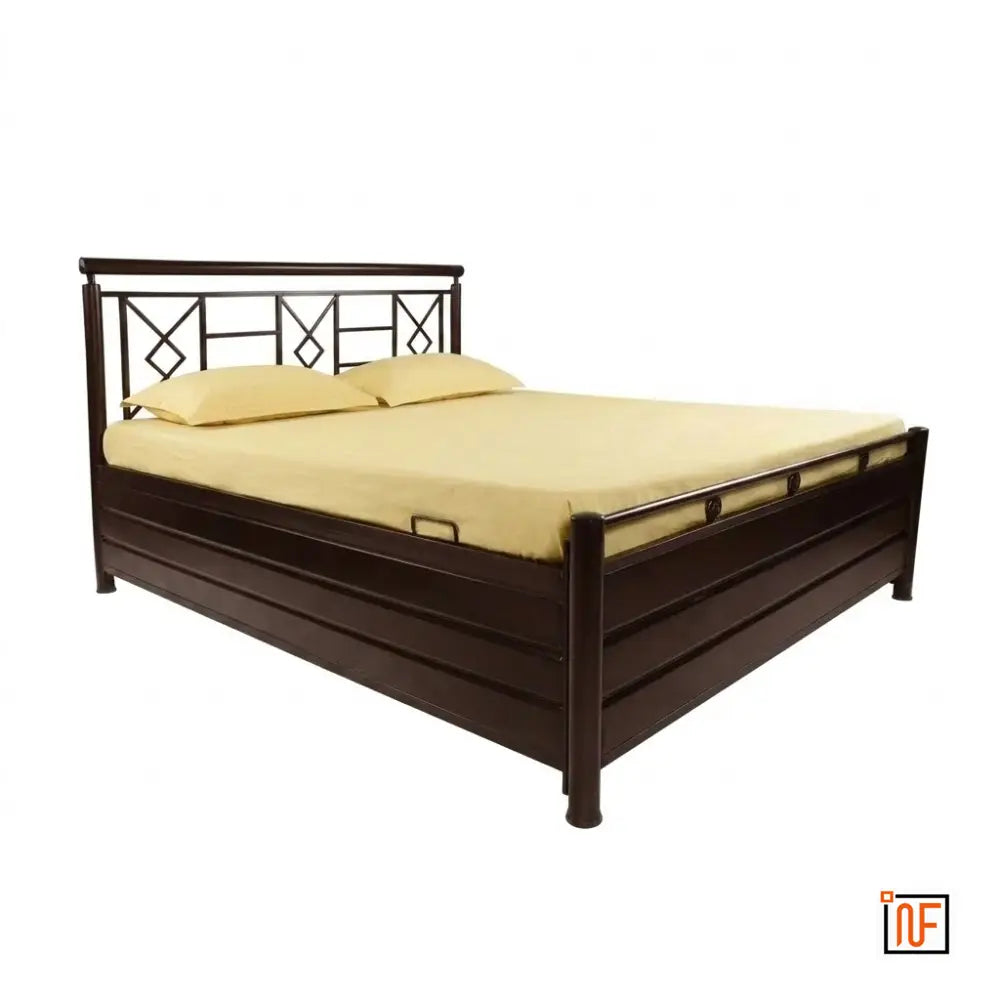 mirus-namariq-modern-minimalist-designed-wrought-iron-metal-bed-with-hydraulic-box-storage-water-resistant-anti-rust-powder-coated-finish-brown