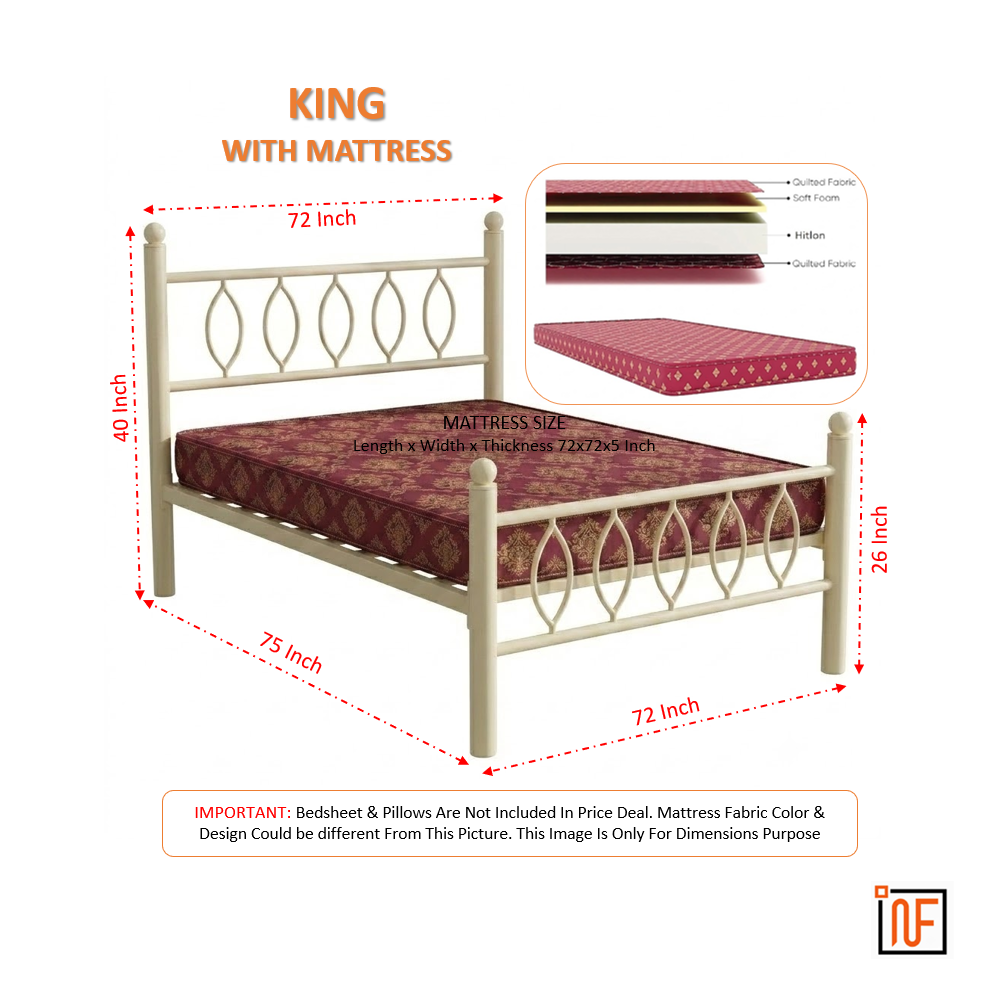 zander-namariq-elegant-solid-metal-bed-without-inbuilt-storage-water-resistant-anti-rust-powder-coated-finish-ivory