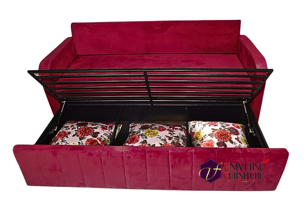 universe-furniture-ease-metal-full-cushion-sofa-cum-bed-with-hydraulic-storage-3-seater-metal-frame-red-printed
