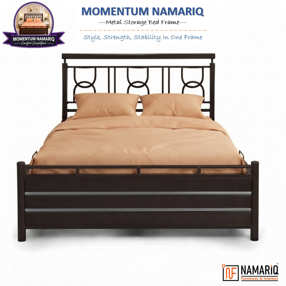 momentum-namariq-heavy-duty-hydraulic-storage-metal-bed-frame-with-designer-headboard-bedroom-furniture-easy-assembly-premium-powder-coated-king-queen-single-sizes-brown-color