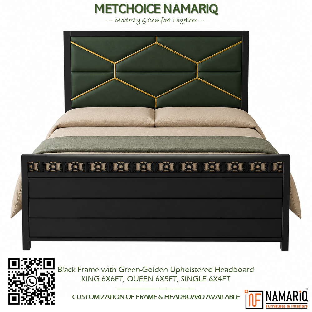 metchoice-namariq-hydraulic-storage-box-metal-bed-frame-with-tufted-fabric-green-golden-headboard-bedroom-furniture-easy-assembly-premium-powder-coated-king-queen-single-sizes-black-color