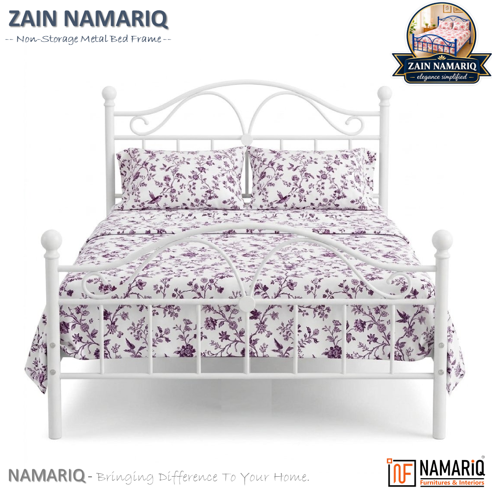 zain-namariq-wrought-iron-modern-metal-bed-cot-space-saving-bedroom-furniture-elegant-head-footboard-noise-free-easy-assembly-with-without-mattress-king-queen-single-sizes-powder-coated-white-color