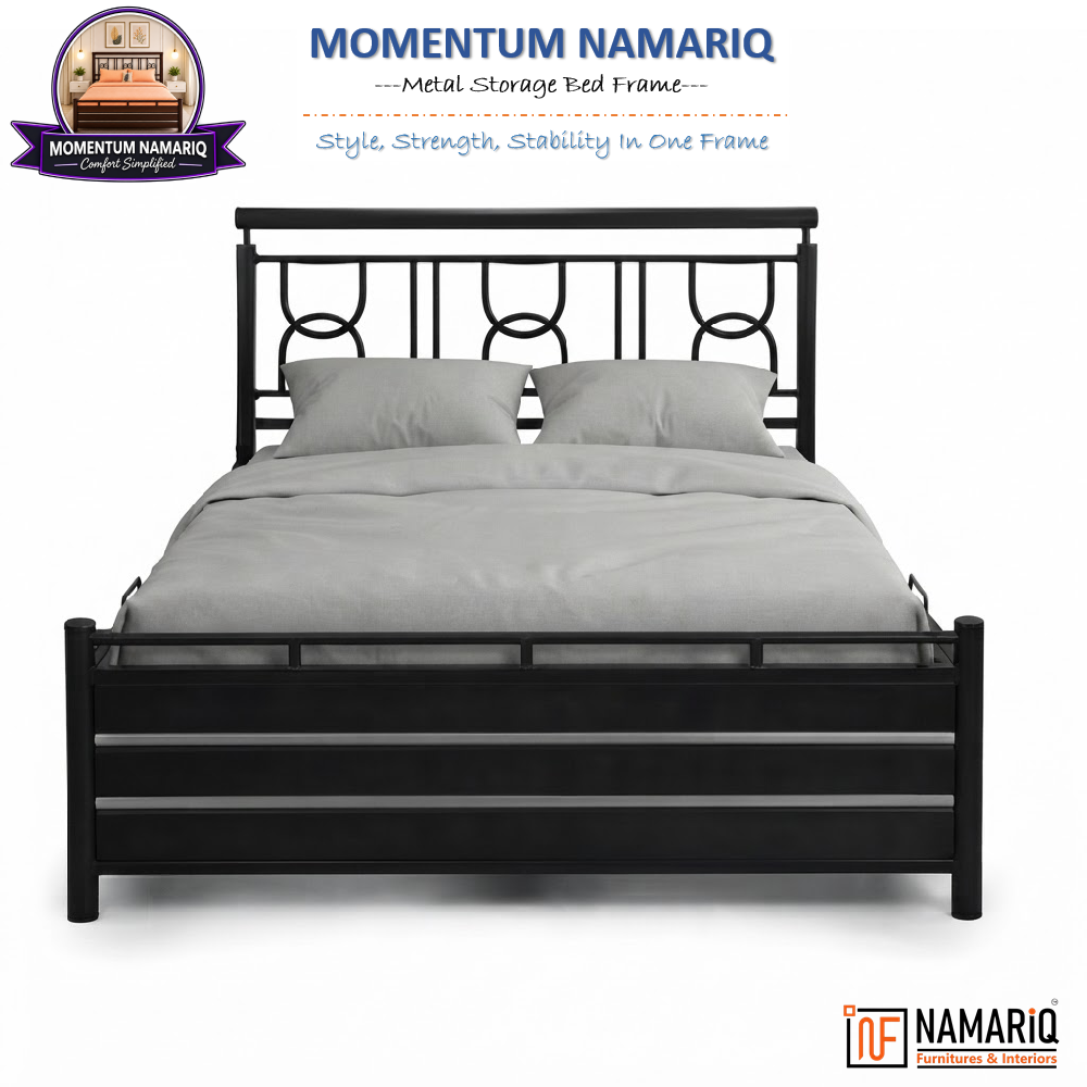 momentum-namariq-heavy-duty-hydraulic-storage-metal-bed-frame-with-designer-headboard-bedroom-furniture-easy-assembly-premium-powder-coated-king-queen-single-sizes-black-color
