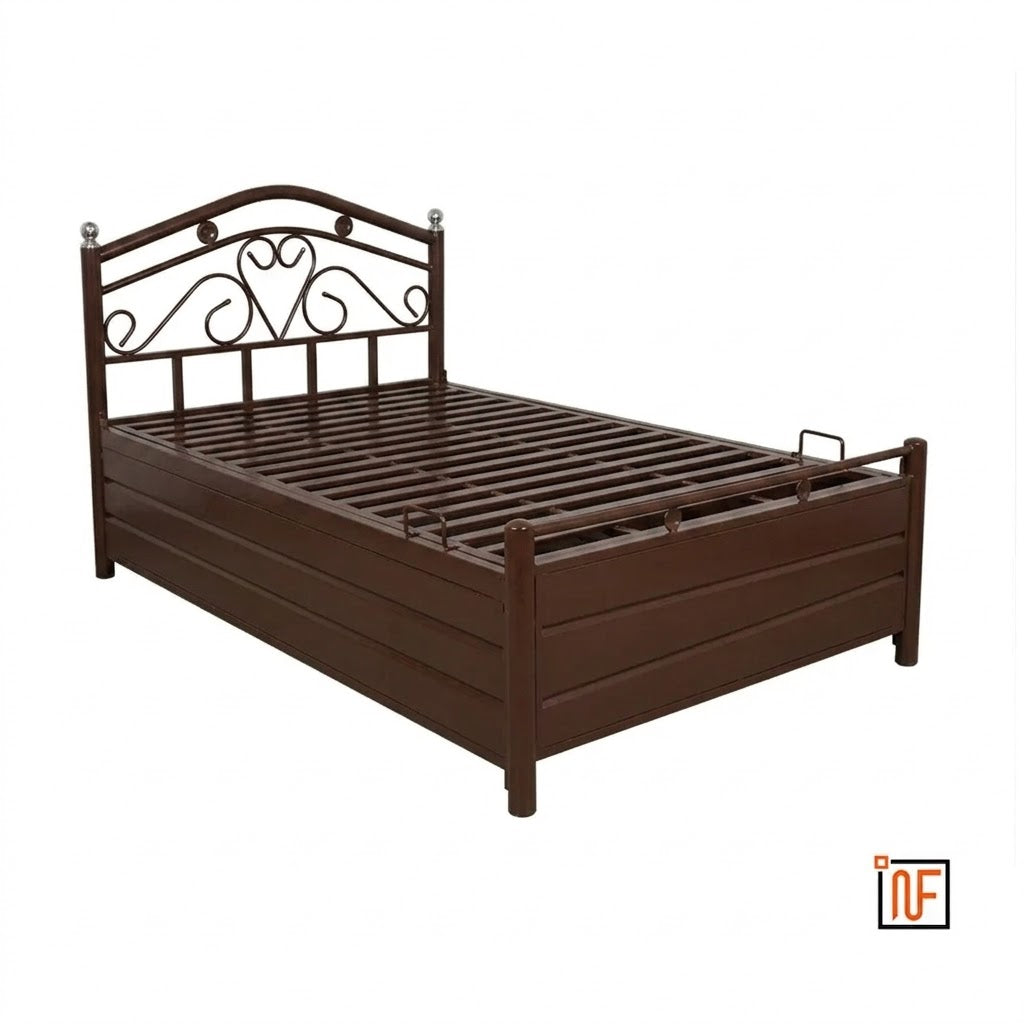 magnus-namariq-elegant-metal-bed-with-hydraulic-box-storage-water-resistant-anti-rust-powder-coated-finish-brown