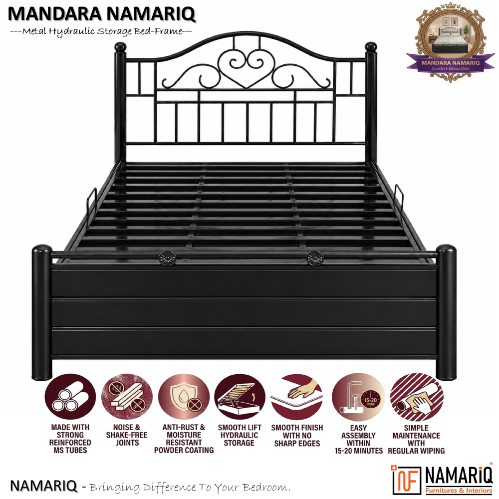 mandara-namariq-metal-hydraulic-storage-bed-frame-heavy-duty-scrolled-heart-headboard-bedroom-furniture-easy-assembly-premium-powder-coated-king-queen-single-sizes-black-color