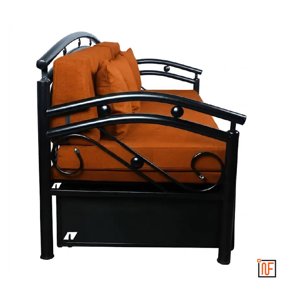 onyx-namariq-butterfly-design-frame-metal-sofa-cum-bed-convertible-sofa-cum-bed-with-hydraulic-box-storage-for-bedroom-living-room-water-resistant-anti-rust-powder-coated-finish-black-orange-tone