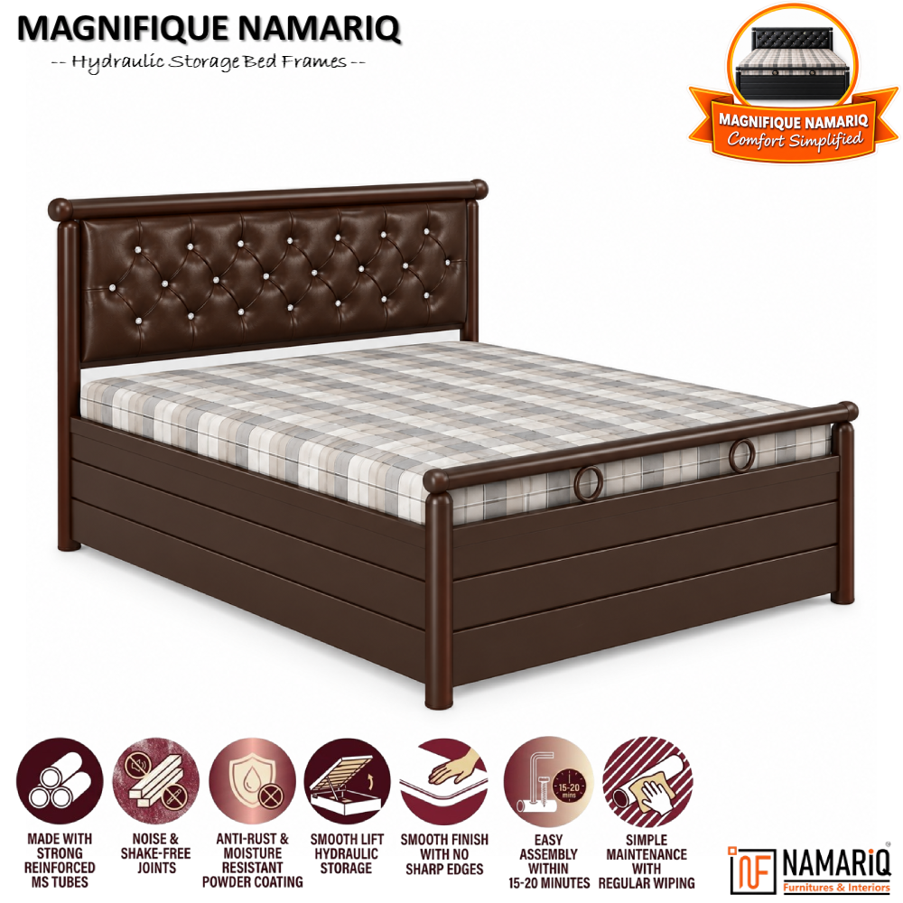 magnifique-namariq-hydraulic-storage-metal-bed-frame-with-tufted-cushioned-headboard-bedroom-furniture-easy-assembly-premium-powder-coated-king-queen-single-sizes-brown-color