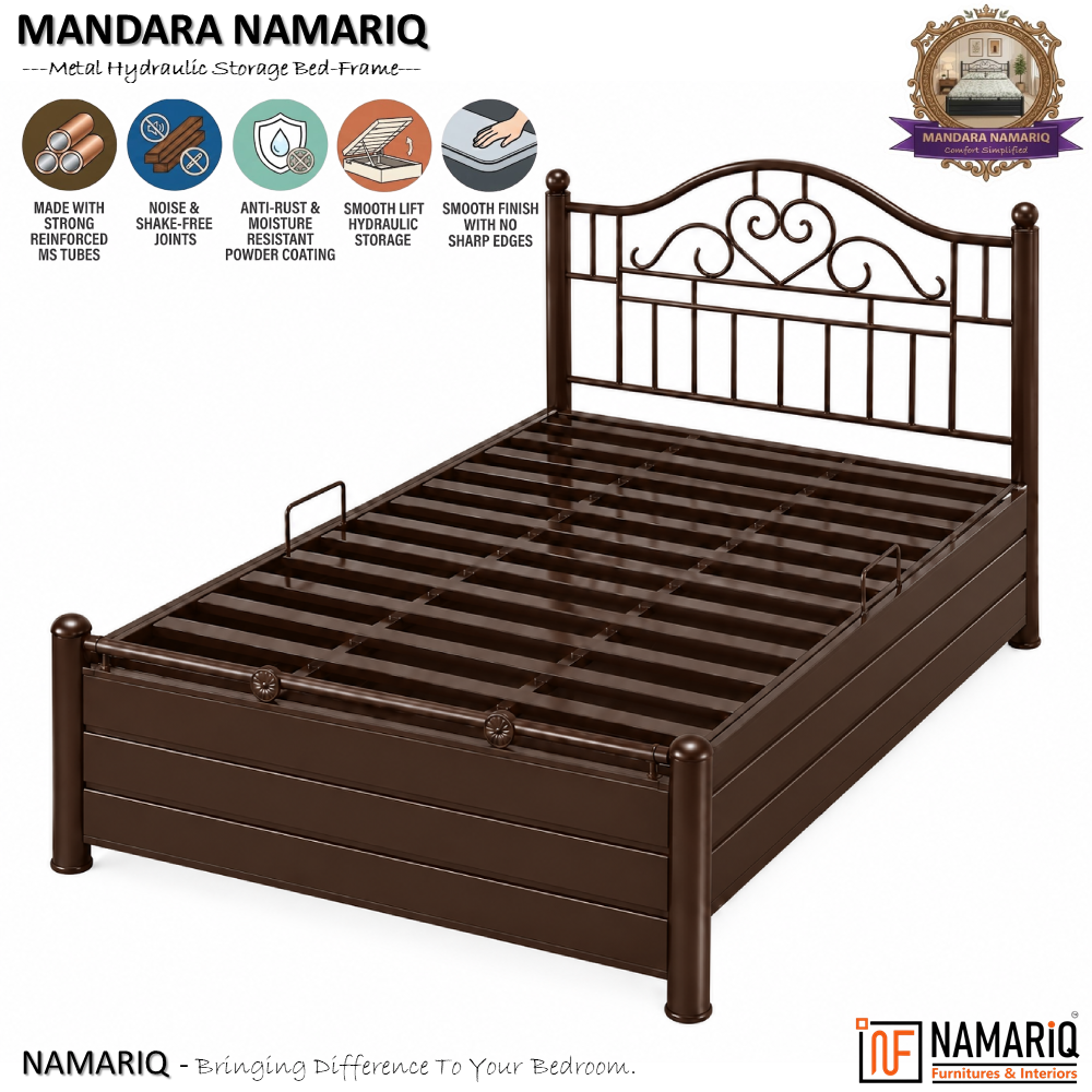 mandara-namariq-metal-hydraulic-storage-bed-frame-heavy-duty-scrolled-heart-headboard-bedroom-furniture-easy-assembly-premium-powder-coated-king-queen-single-sizes-brown-color