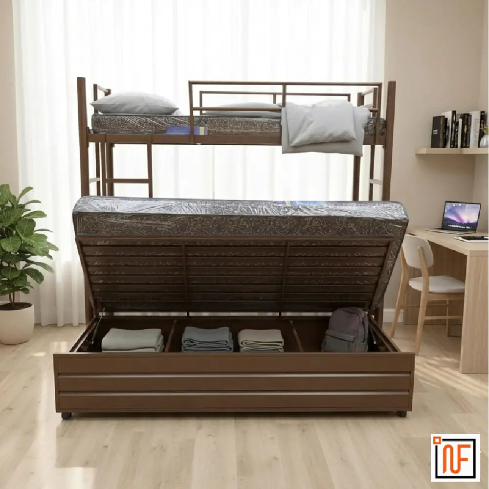 novus-namariq-twin-over-full-hydraulic-storage-triple-zone-bunk-bed-anti-rust-moisture-proof-powder-coated-finish-brown