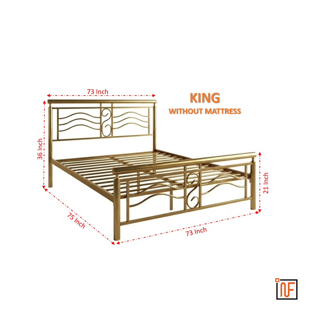 zephyr-namariq-modern-sleek-wavey-wrought-iron-metal-bed-cot-for-bedroom-without-inbuilt-storage-water-resistant-anti-rust-powder-coated-finish-golden
