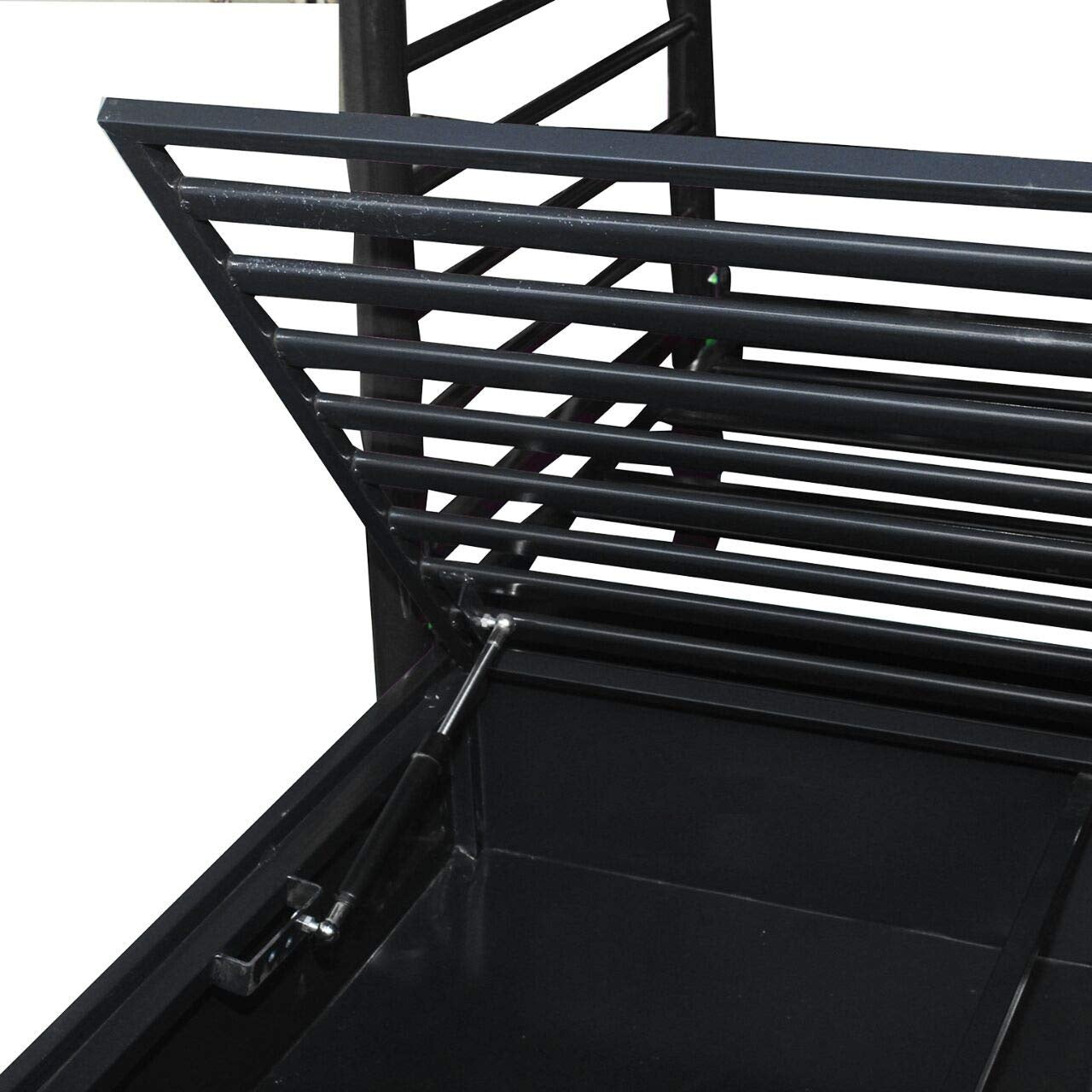 wrought-iron-bunk-bed-with-storage-box-for-adults-metal-frame-powder-coated-black