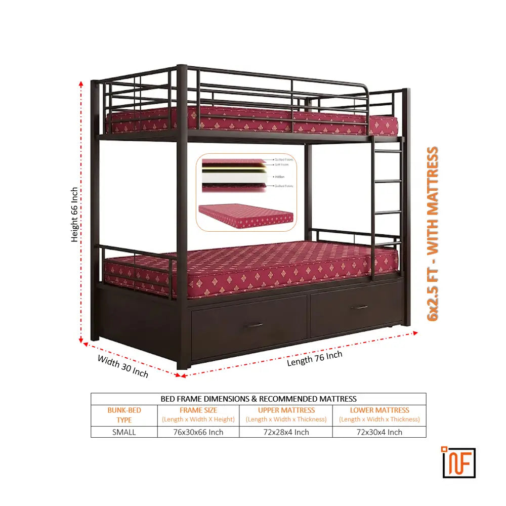 yugma-namariq-twin-over-twin-heavy-duty-metal-bunk-bed-with-integrated-dual-drawer-storage-anti-rust-water-resistant-powder-coated-finish-dark-brown