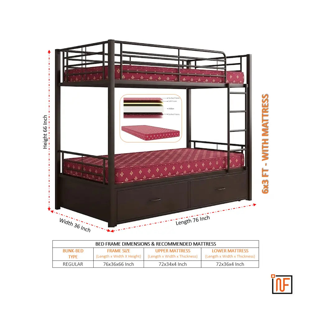yugma-namariq-twin-over-twin-heavy-duty-metal-bunk-bed-with-integrated-dual-drawer-storage-anti-rust-water-resistant-powder-coated-finish-dark-brown