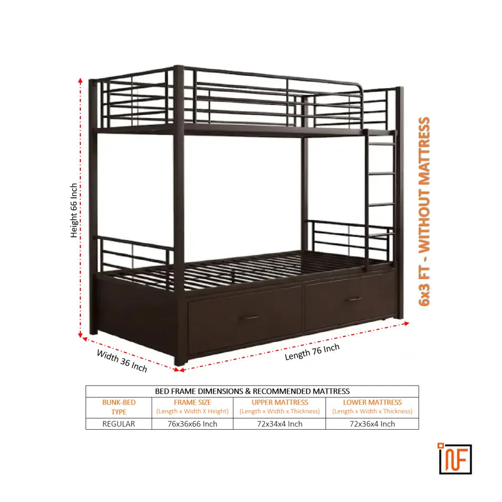 yugma-namariq-twin-over-twin-heavy-duty-metal-bunk-bed-with-integrated-dual-drawer-storage-anti-rust-water-resistant-powder-coated-finish-dark-brown