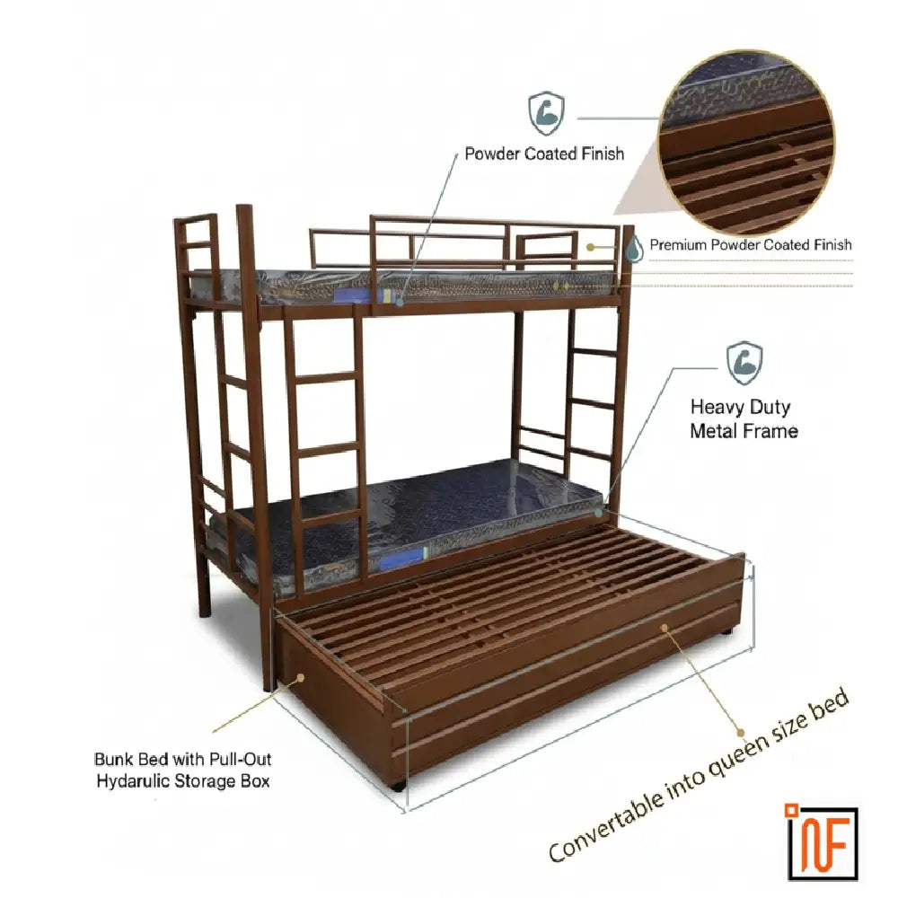 novus-namariq-twin-over-full-hydraulic-storage-triple-zone-bunk-bed-anti-rust-moisture-proof-powder-coated-finish-brown