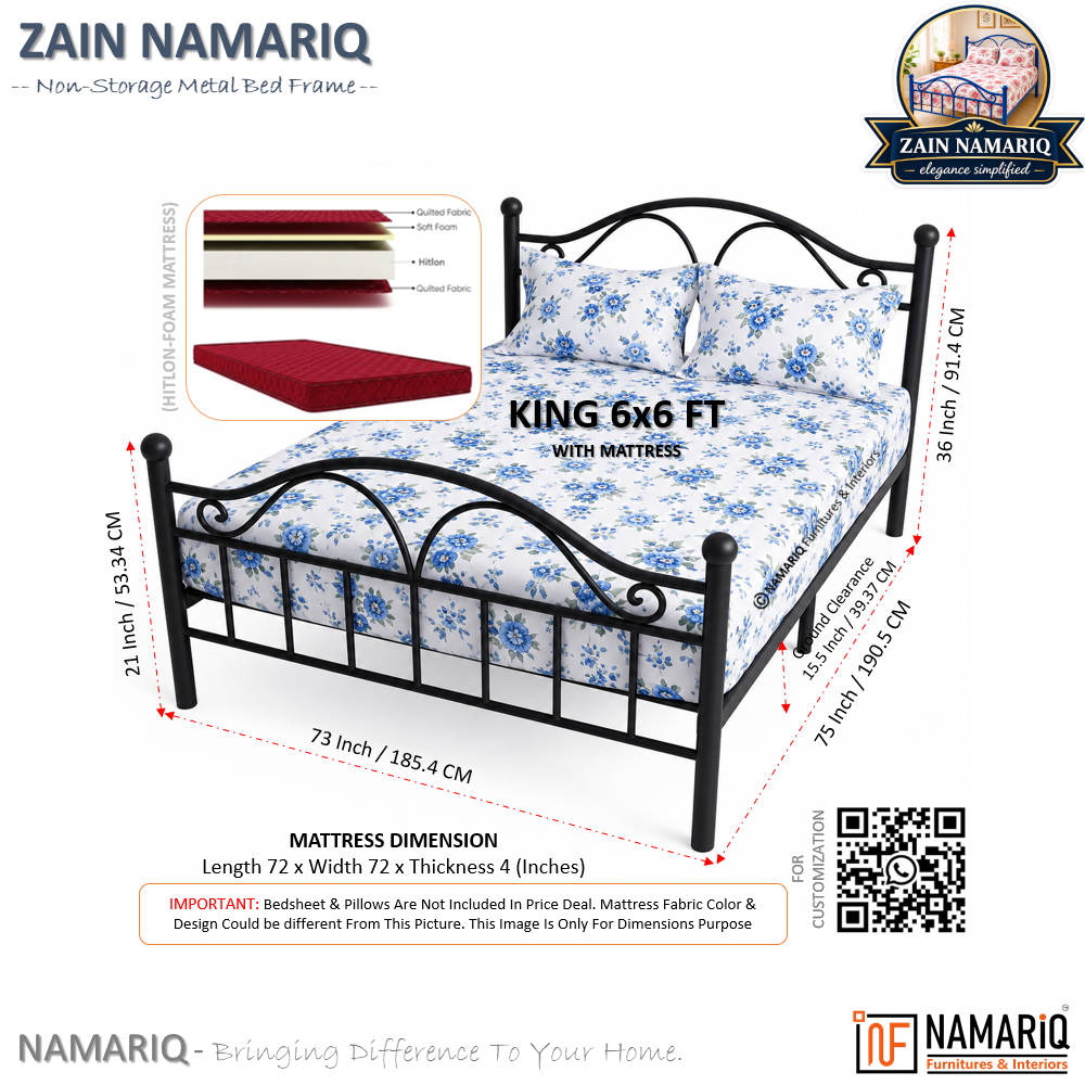 zain-namariq-wrought-iron-modern-metal-bed-cot-space-saving-bedroom-furniture-elegant-head-footboard-noise-free-easy-assembly-with-without-mattress-king-queen-single-sizes-powder-coated-black-color