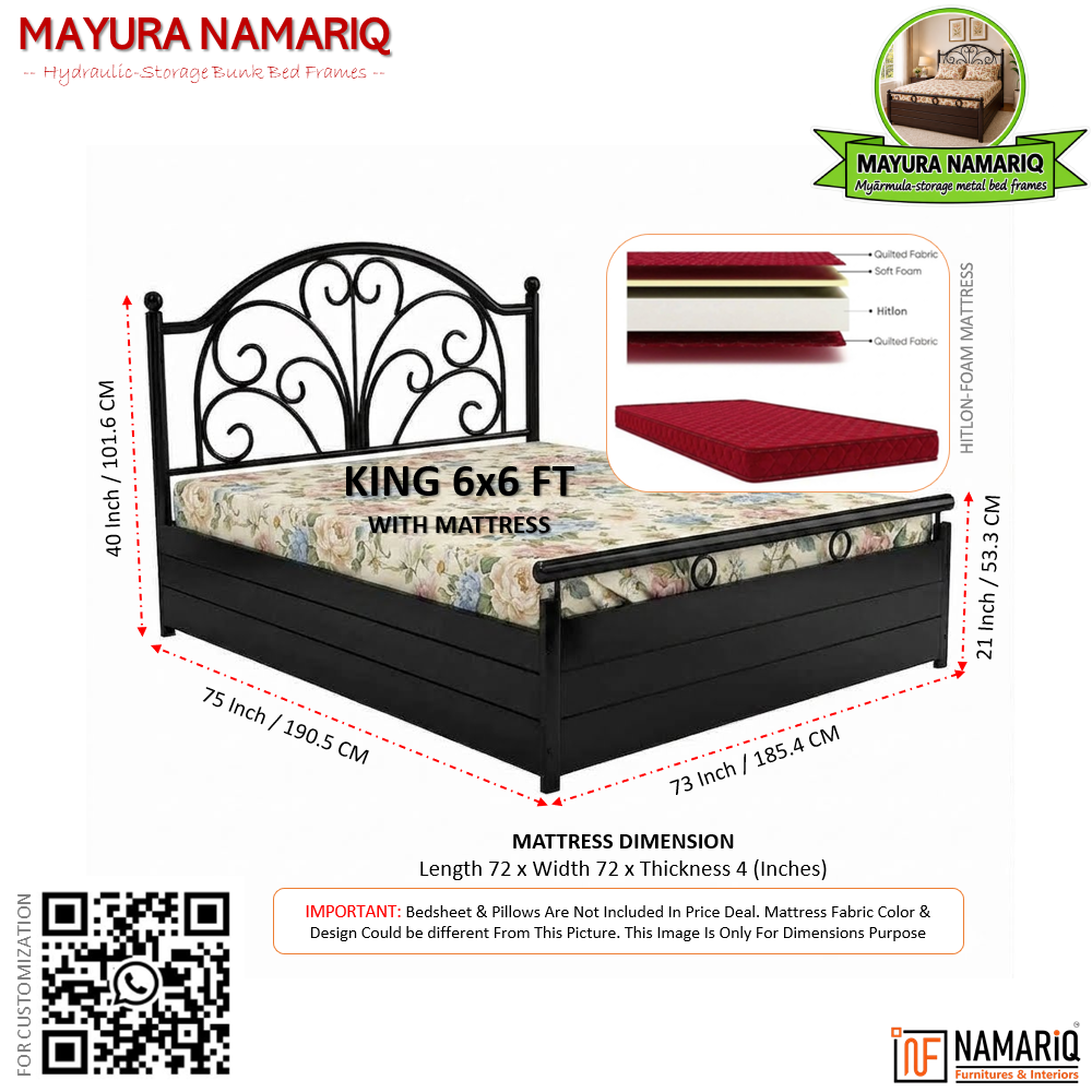 mayura-namariq-heavy-duty-hydraulic-storage-metal-bed-frame-with-designer-scrolled-headboard-bedroom-furniture-easy-assembly-premium-powder-coated-king-queen-single-sizes-black-color