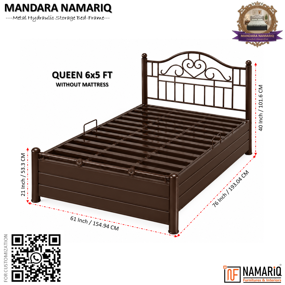 mandara-namariq-metal-hydraulic-storage-bed-frame-heavy-duty-scrolled-heart-headboard-bedroom-furniture-easy-assembly-premium-powder-coated-king-queen-single-sizes-brown-color