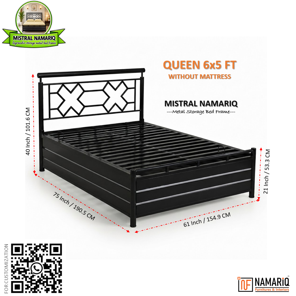 mistral-namariq-heavy-duty-hydraulic-storage-metal-bed-frame-with-designer-headboard-bedroom-furniture-easy-assembly-premium-powder-coated-king-queen-single-sizes-black-color