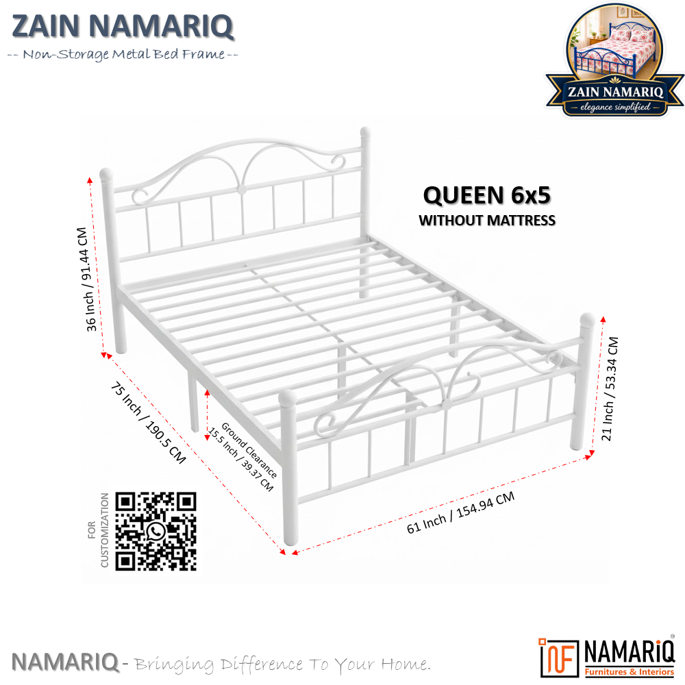 zain-namariq-wrought-iron-modern-metal-bed-cot-space-saving-bedroom-furniture-elegant-head-footboard-noise-free-easy-assembly-with-without-mattress-king-queen-single-sizes-powder-coated-white-color