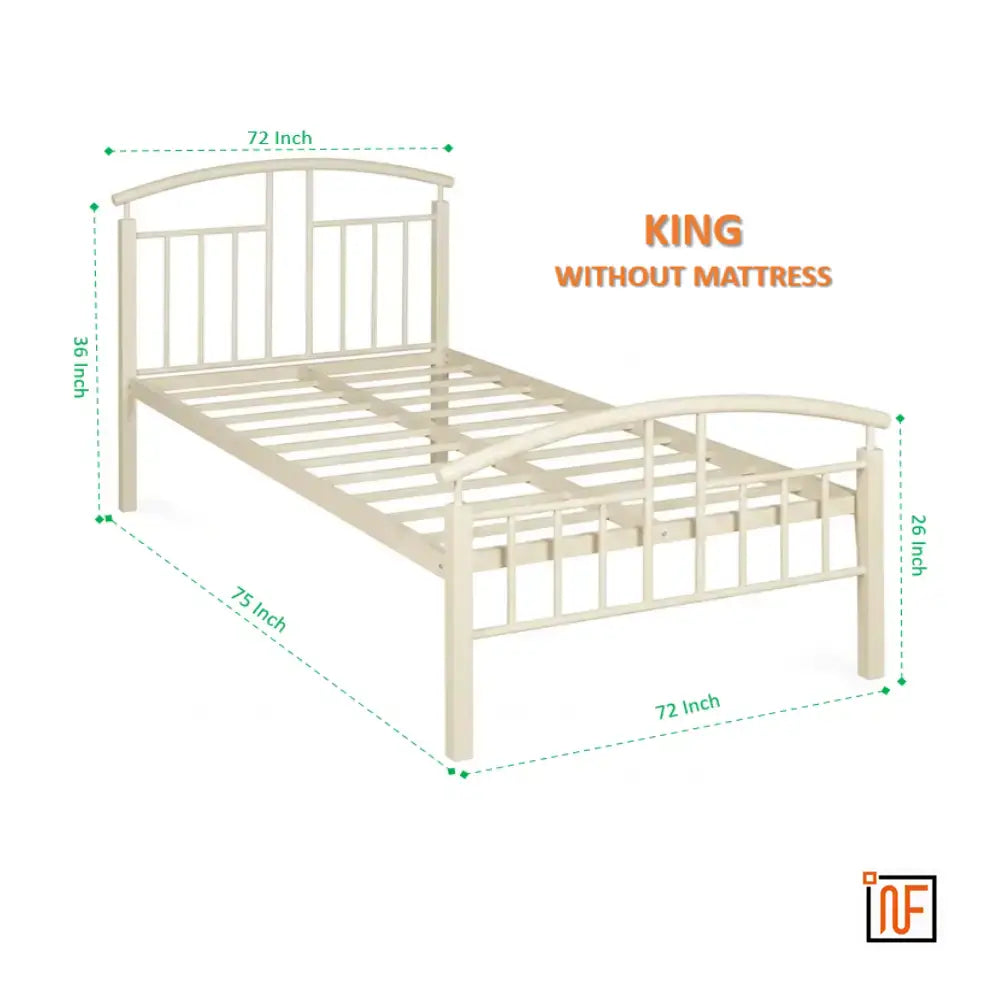 aeternum-namariq-arched-silhouette-premium-metal-bed-without-inbuilt-storage-water-resistant-anti-rust-powder-coated-finish-ivory
