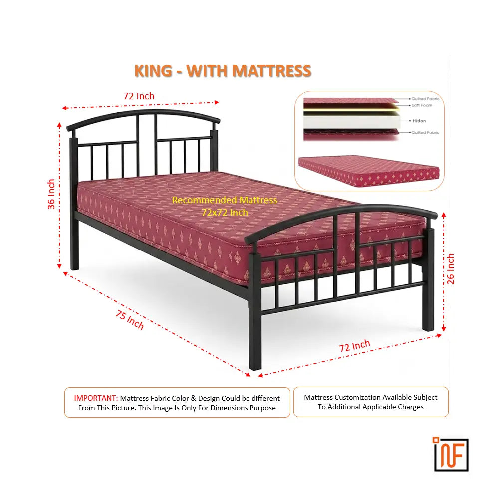 aeternum-namariq-arched-silhouette-premium-metal-bed-without-inbuilt-storage-water-resistant-anti-rust-powder-coated-finish-black