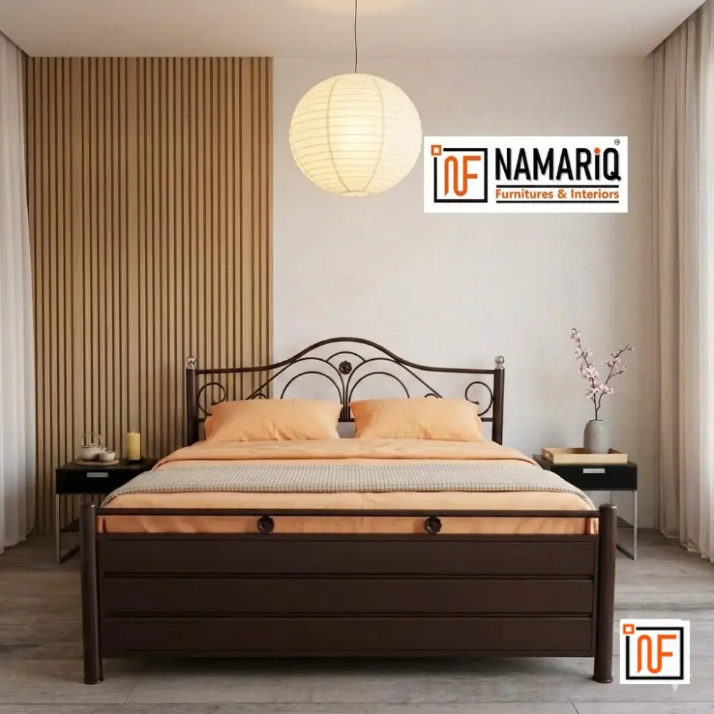 montrose-namariq-romantically-designed-wrought-iron-metal-bed-with-hydraulic-box-storage-water-resistant-anti-rust-powder-coated-finish-brown