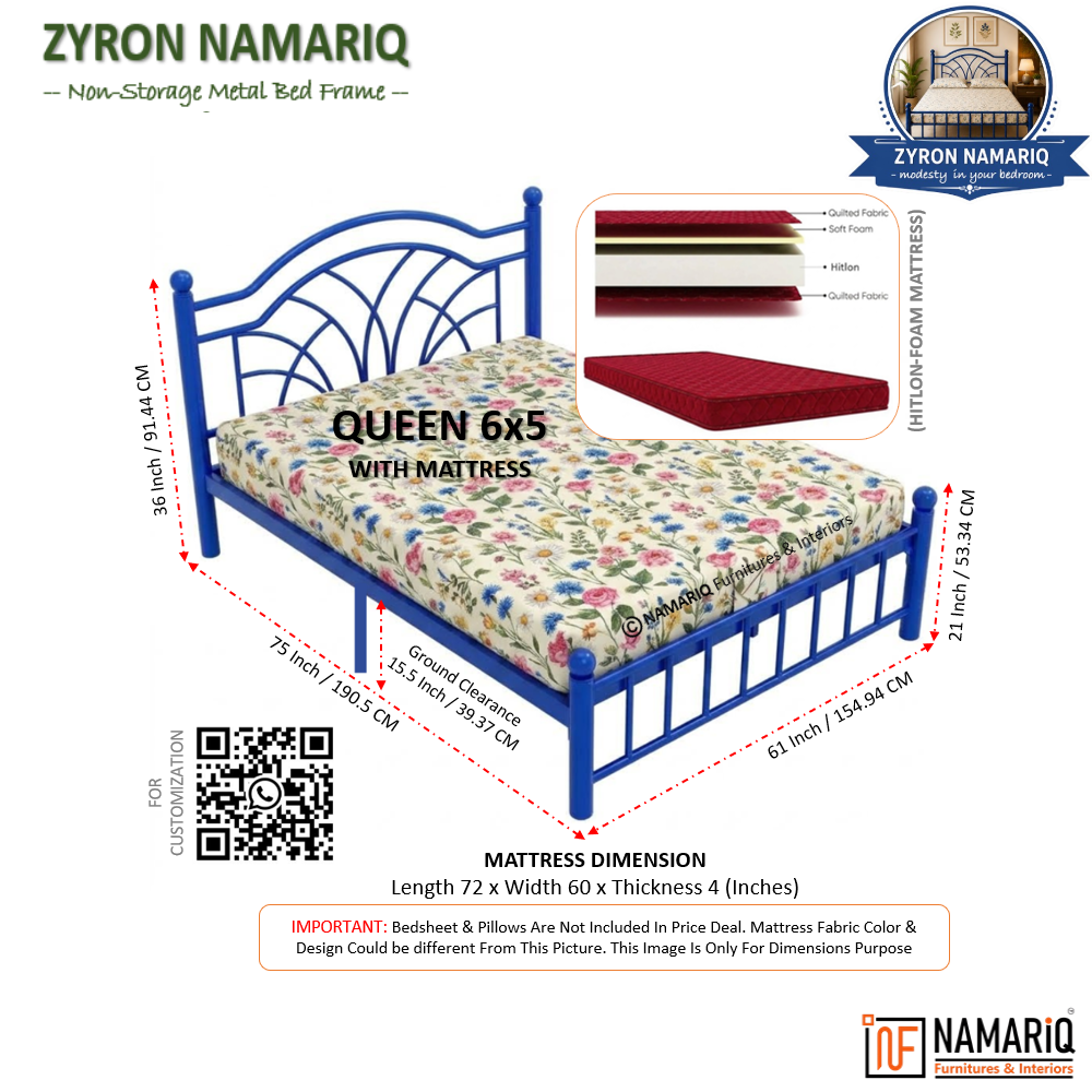 zyron-namariq-solid-wrought-iron-metal-bed-cot-without-inbuilt-storage-box-space-saving-bedroom-furniture-artistic-head-footboard-with-without-mattress-king-queen-single-sizes-powder-coated-blue-color