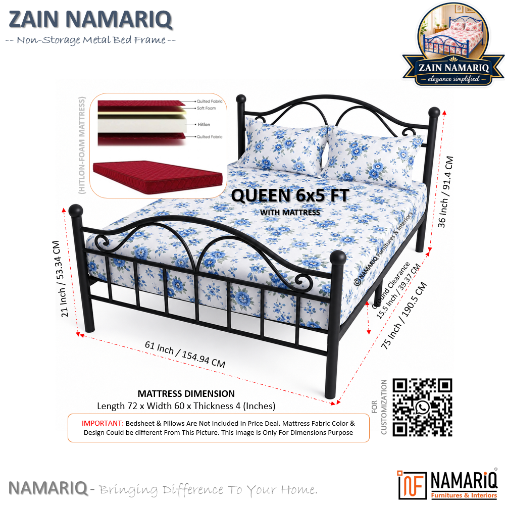 zain-namariq-wrought-iron-modern-metal-bed-cot-space-saving-bedroom-furniture-elegant-head-footboard-noise-free-easy-assembly-with-without-mattress-king-queen-single-sizes-powder-coated-black-color