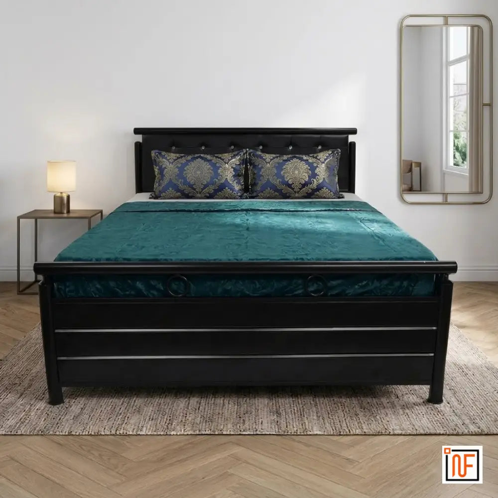 magnifique-namariq-stylish-metal-bed-with-hydraulic-box-storage-water-resistant-anti-rust-powder-coated-finish-black