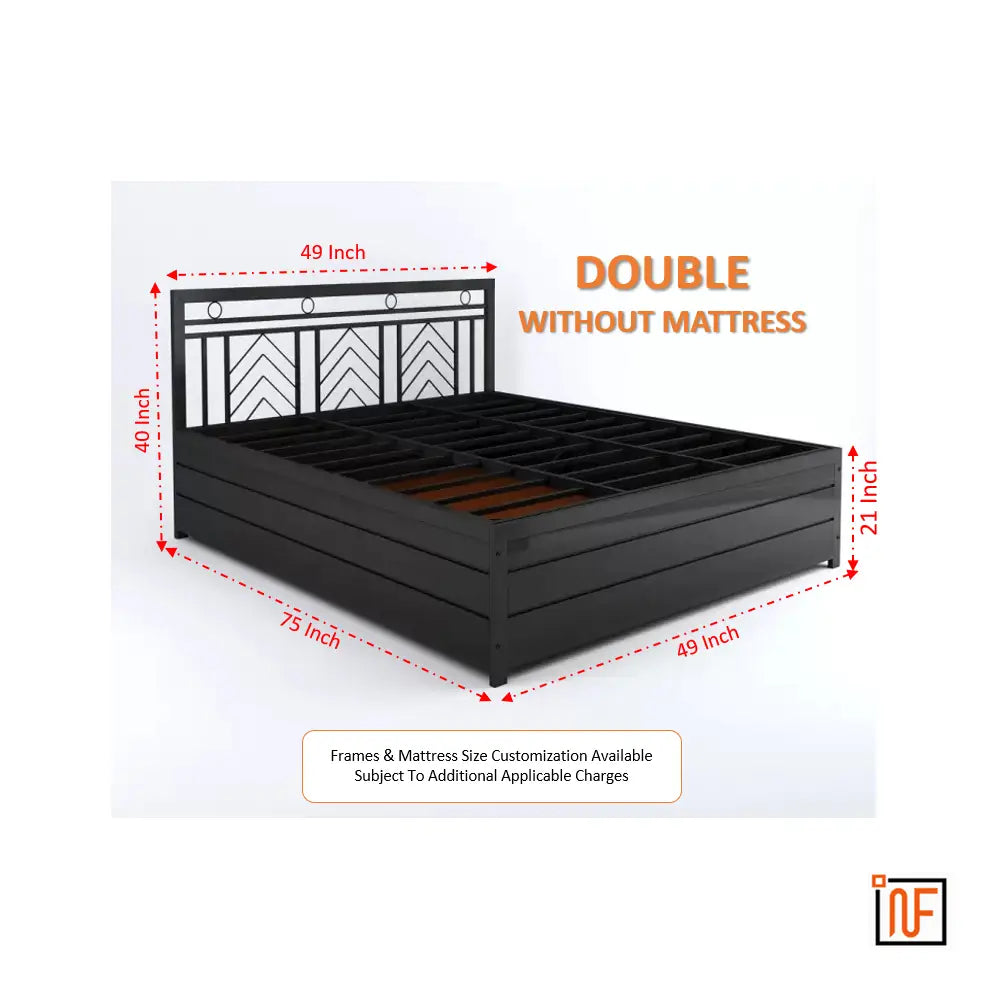 maitra-namariq-modern-metal-bed-with-hydraulic-box-storage-water-resistant-anti-rust-powder-coated-finish-black