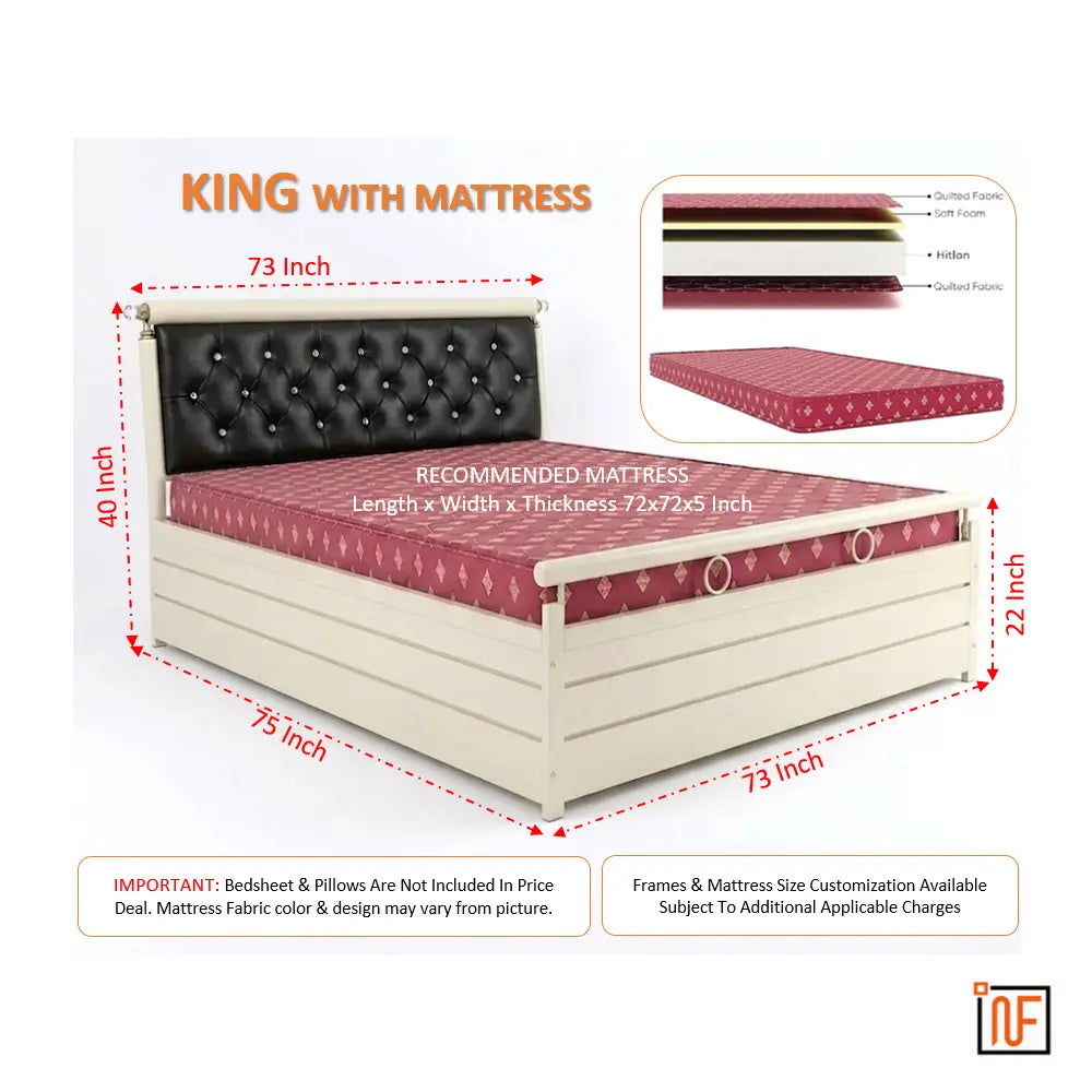 magnifique-namariq-stylish-metal-bed-with-hydraulic-box-storage-water-resistant-anti-rust-powder-coated-finish-ivory