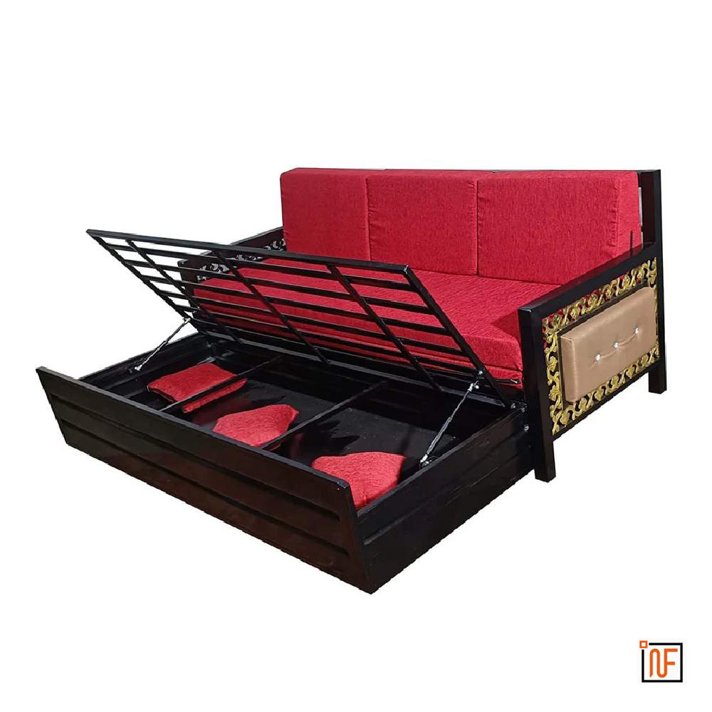 orbit-namariq-carbin-frame-metal-sofa-cum-bed-convertible-sofa-cum-bed-with-hydraulic-box-storage-for-bedroom-living-room-water-resistant-anti-rust-powder-coated-finish-black-red-combination
