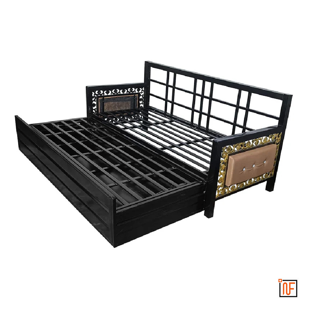 orbit-namariq-carbin-frame-metal-sofa-cum-bed-convertible-sofa-cum-bed-with-hydraulic-box-storage-for-bedroom-living-room-water-resistant-anti-rust-powder-coated-finish-black-orange-combination