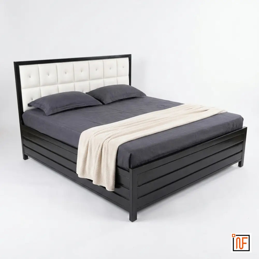 majestic-namariq-stylish-metal-bed-with-hydraulic-box-storage-headboard-cushion-water-resistant-anti-rust-powder-coated-finish-black
